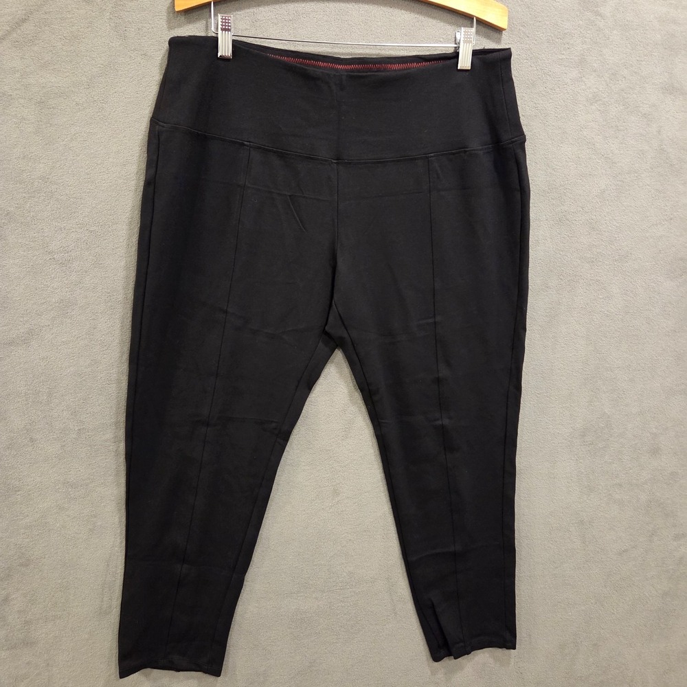 Sabrina Lauren Stretch Knit Leggings Pants Women's Size 2X Soft Comfy Activewear - Picture 2 of 6